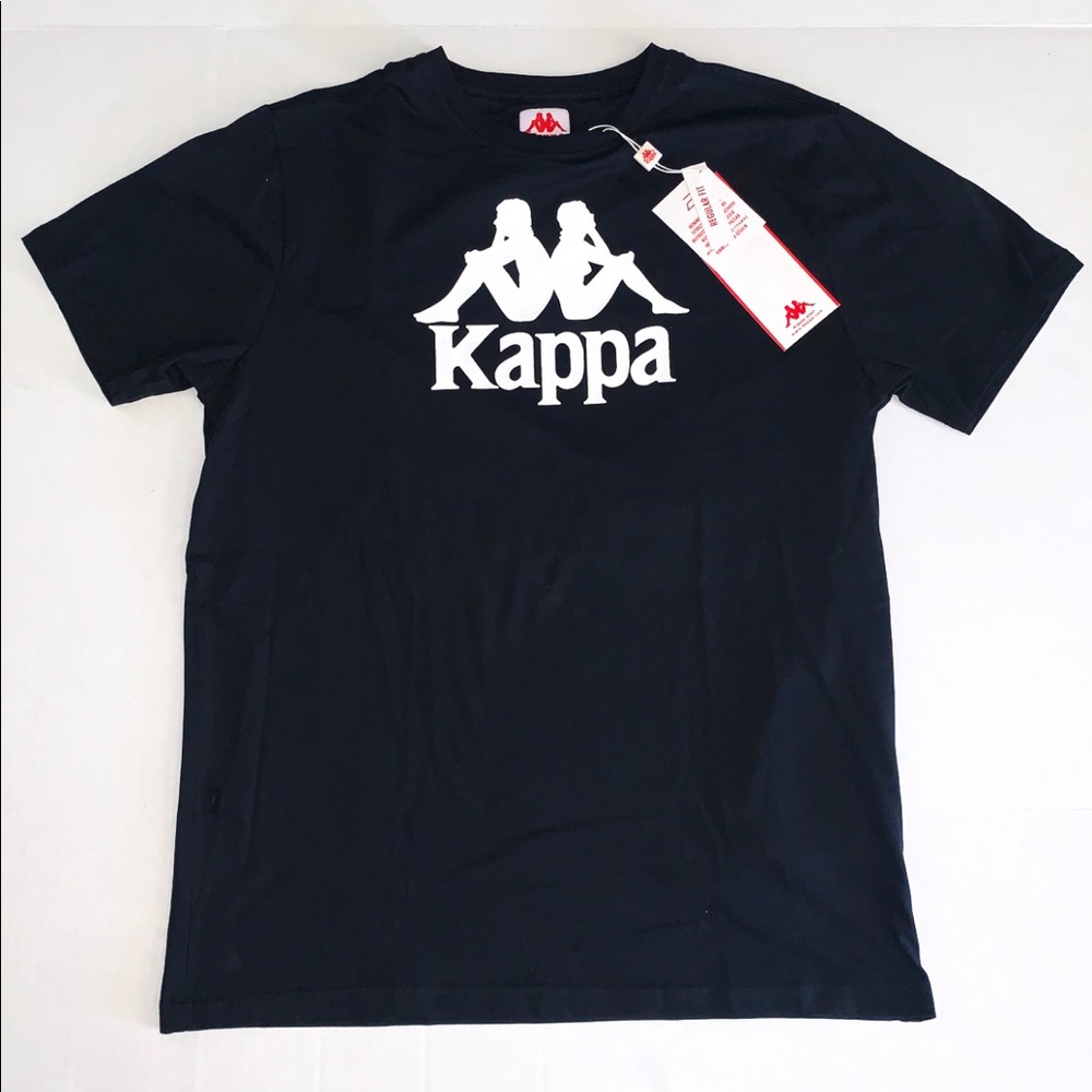 Kappa black short sleeve shirt